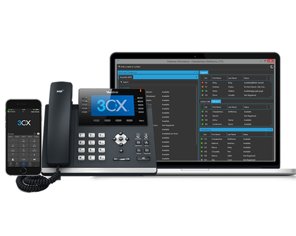 Servicio de PBX 3CX